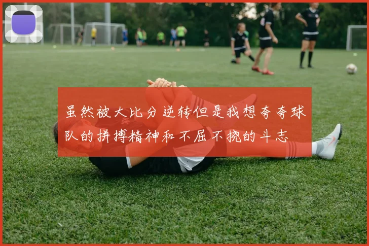 虽然被大比分逆转但是我想夸夸球队的拼搏精神和不屈不挠的斗志